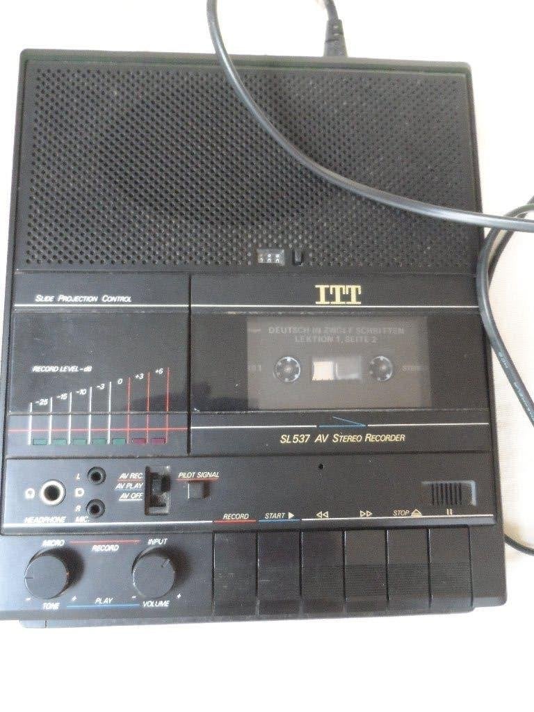ITT SL 537 AV Stereo Recorder, Verzenden, Overige merken, Auto-reverse