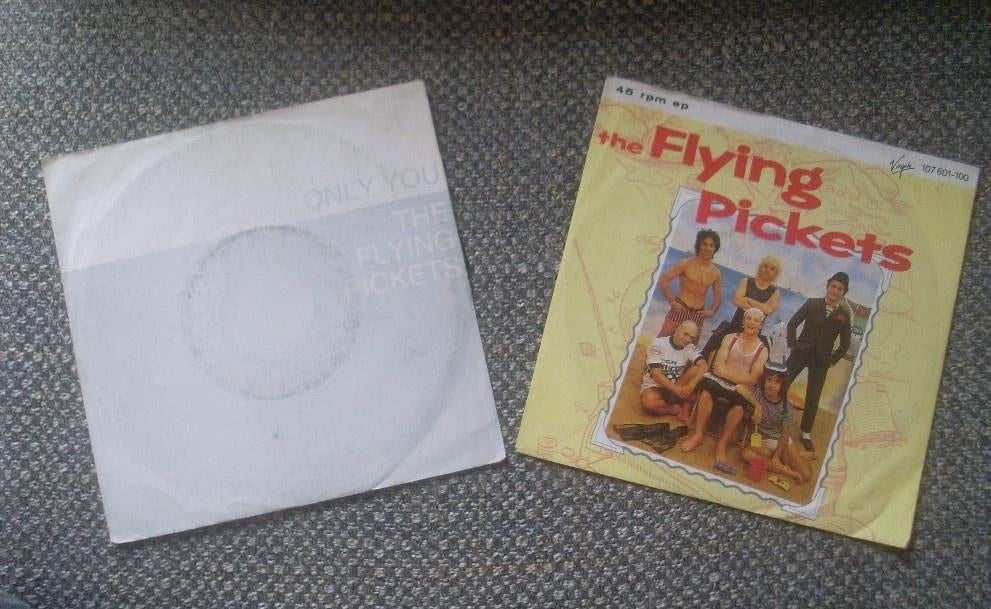 The Flying Pickets - 2 singles (eventueel ook los te koop EP, Cd's en Dvd's, Vinyl Singles, Gebruikt, EP, Pop, 7 inch, Ophalen of Verzenden