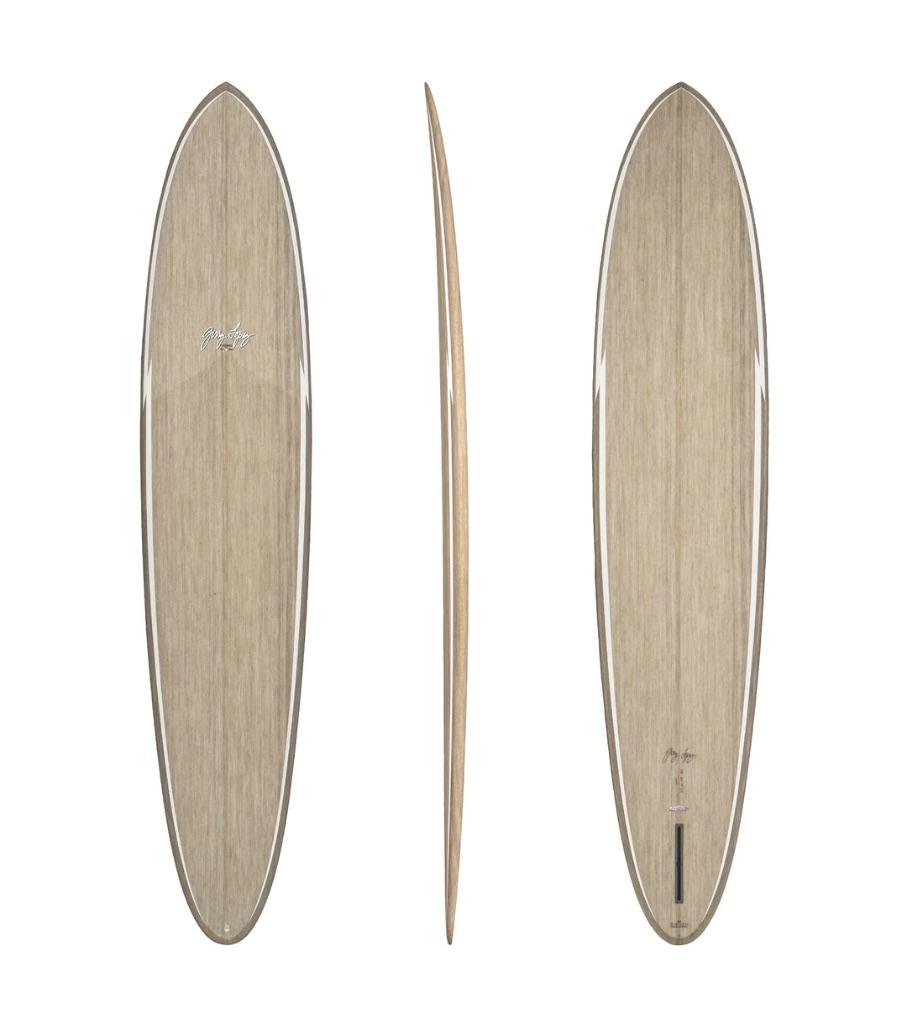 GERRY LOPEZ GLIDER - NFT - SINGLE FIN 9'6, Watersport en Boten, Golfsurfen, Ophalen, Zo goed als nieuw, Longboard, Met koord