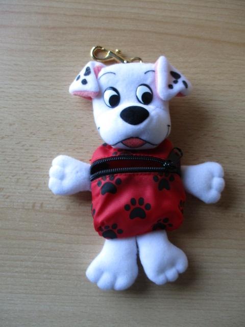 Disney 101 Dalmatiërs Hondje pluche portemonnee 16cm Jemini, Ophalen of Verzenden, Overige figuren, Gebruikt, Beeldje of Figuurtje