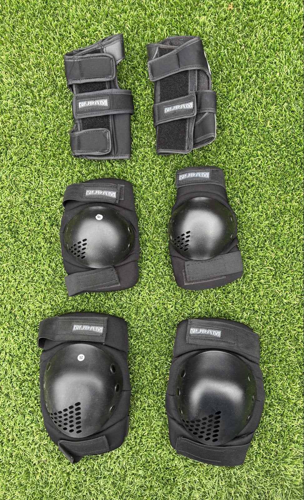 NUBAM Beschermset (pols, elleboog, knie) - Maat M, Ophalen, Gebruikt
