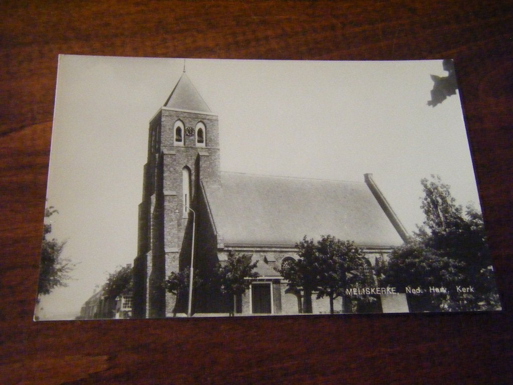 D42 - Meliskerke - NH Kerk - Mooi/Oud, Ophalen of Verzenden, 1960 tot 1980