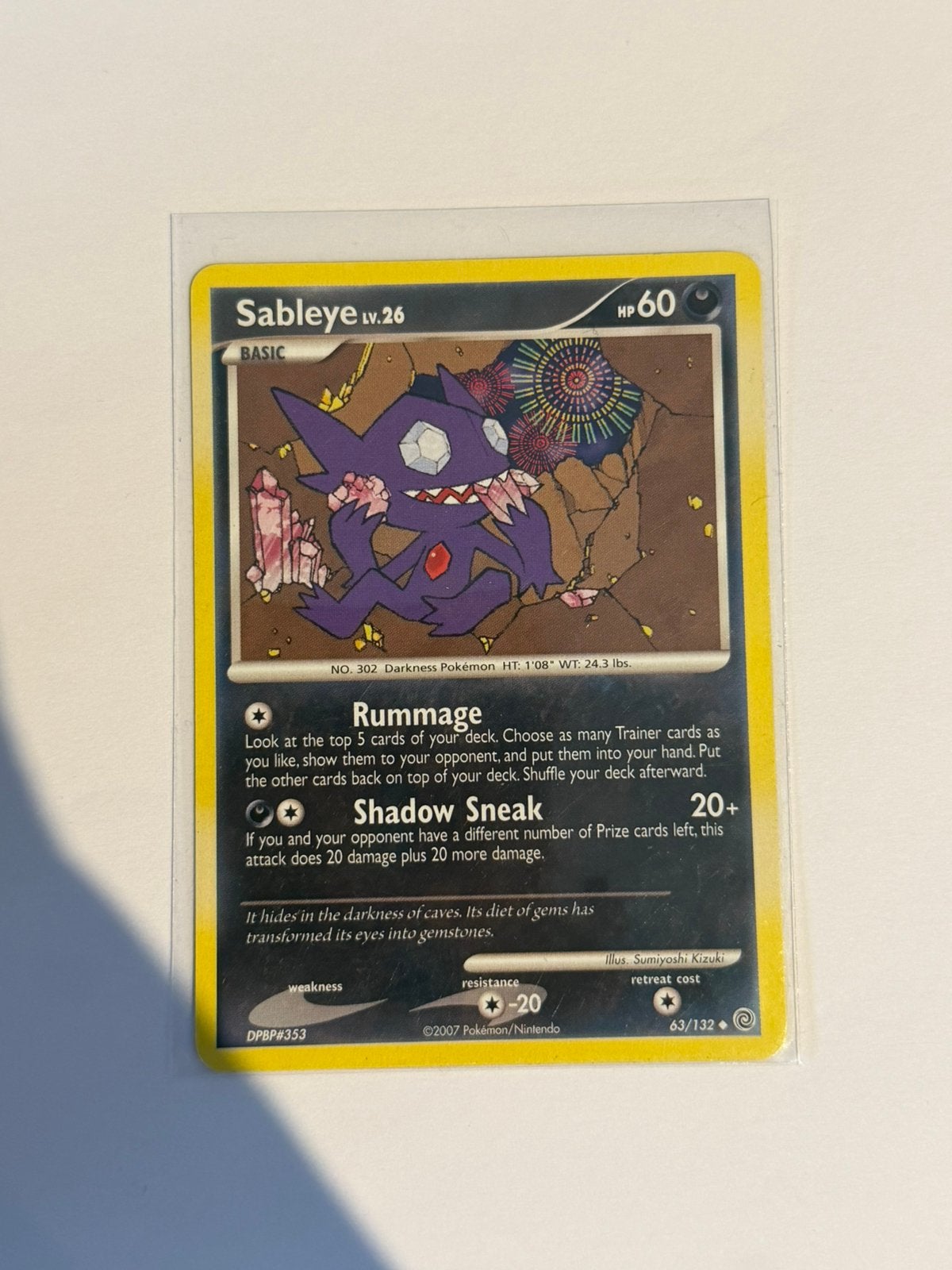 Sableye 63/132, Ophalen of Verzenden, Zo goed als nieuw