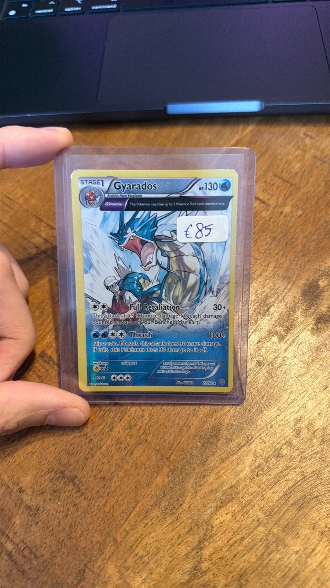 Gyarados 21/98 REVERSE, Hobby en Vrije tijd, Ophalen of Verzenden, Zo goed als nieuw