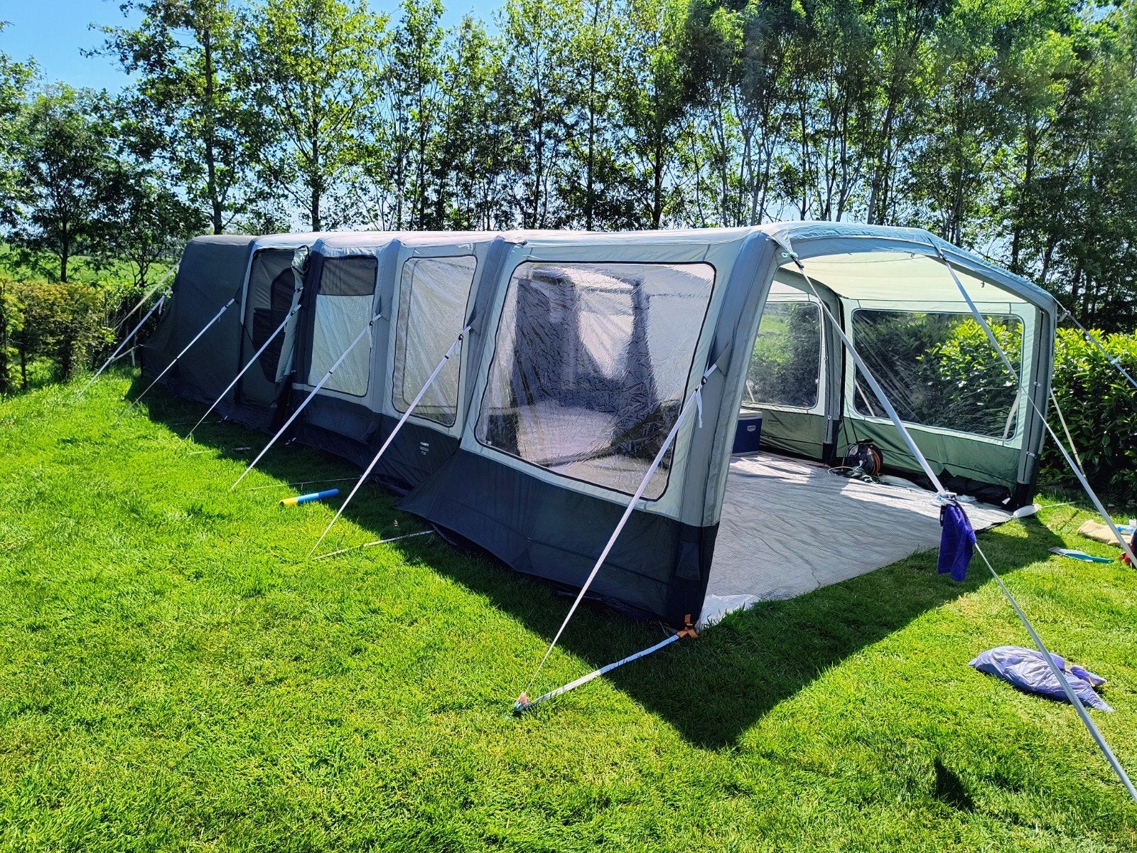 Ruime opblaasbare tent Dometic Rarotonga ftt 601, Caravans en Kamperen, Tenten, Ophalen of Verzenden