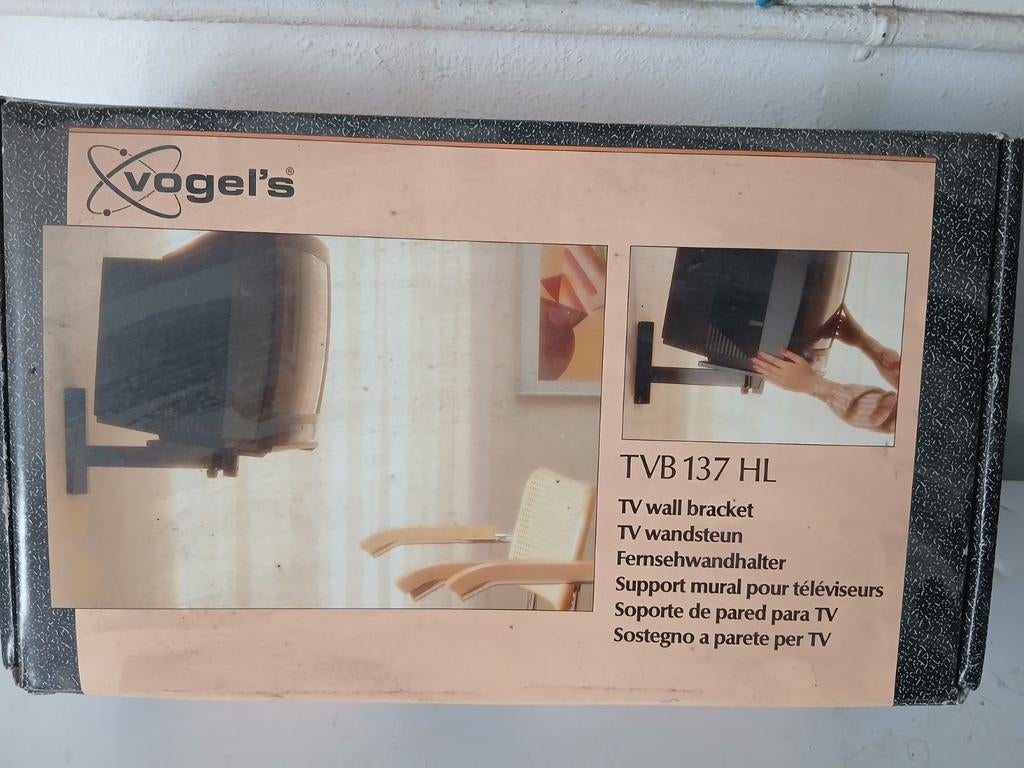 Nieuwe Vogel's TVB 137 HL Draaibare Wandsteun, Ophalen, Nieuw