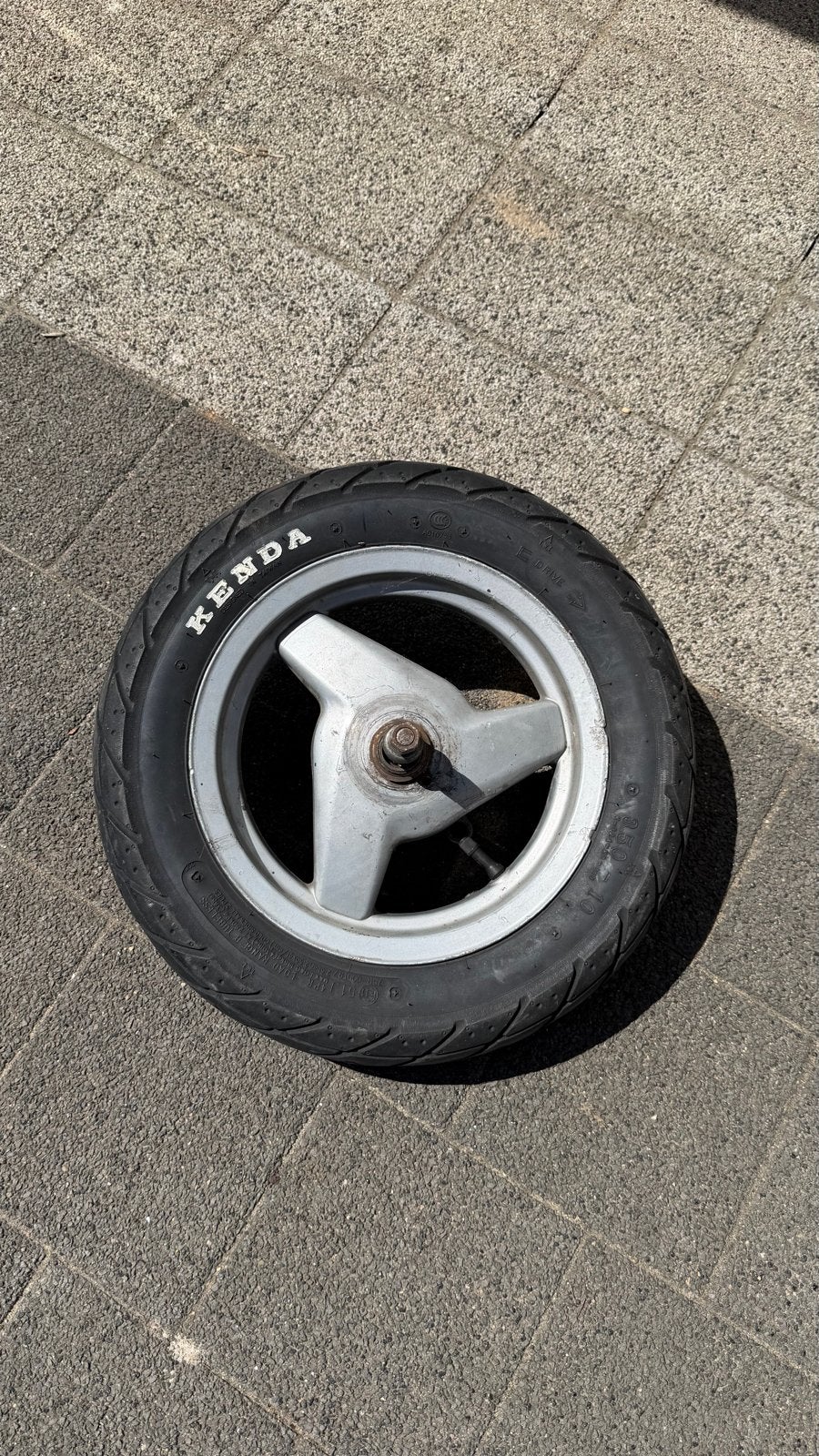 Piaggio Zip 2T Voorwiel Type 1/2/3, Ophalen of Verzenden, Gebruikt, Overige typen, Piaggio