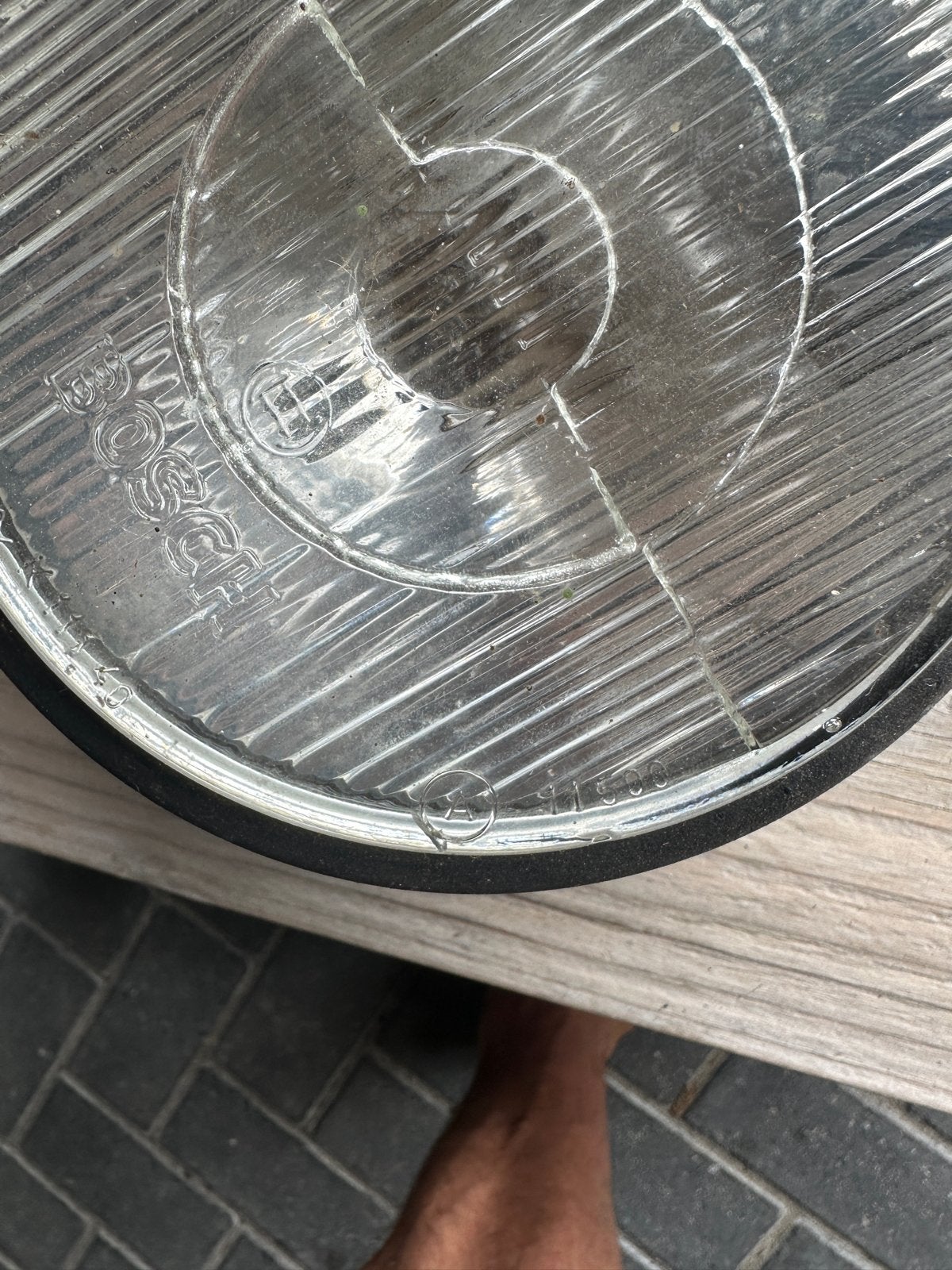 Vintage Bosch Koplamp / Verstraler, Auto-onderdelen, Verlichting, Ophalen of Verzenden, Gebruikt, Oldtimer onderdelen