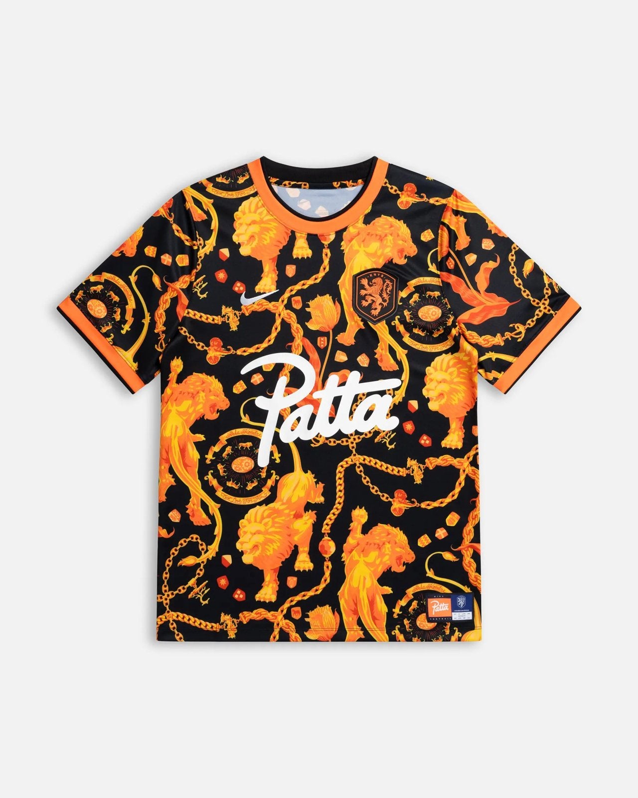 NL Pre - match Patta shirt, Sport en Fitness, Voetbal, Groter dan maat XL, Ophalen of Verzenden, Zo goed als nieuw, Shirt