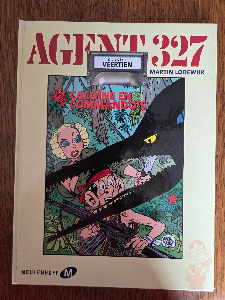 Agent 327 - Cacoïne en commando’s- Dossier Veertien(HC), Eén stripboek, Ophalen of Verzenden, Zo goed als nieuw, Martin Lodewijk