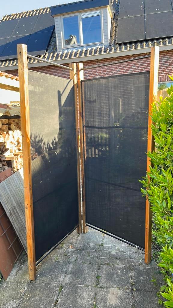 Windscherm ,tuinscherm, Tuin en Terras, Gebruikt, Minder dan 100 cm, Ophalen of Verzenden, 150 tot 200 cm