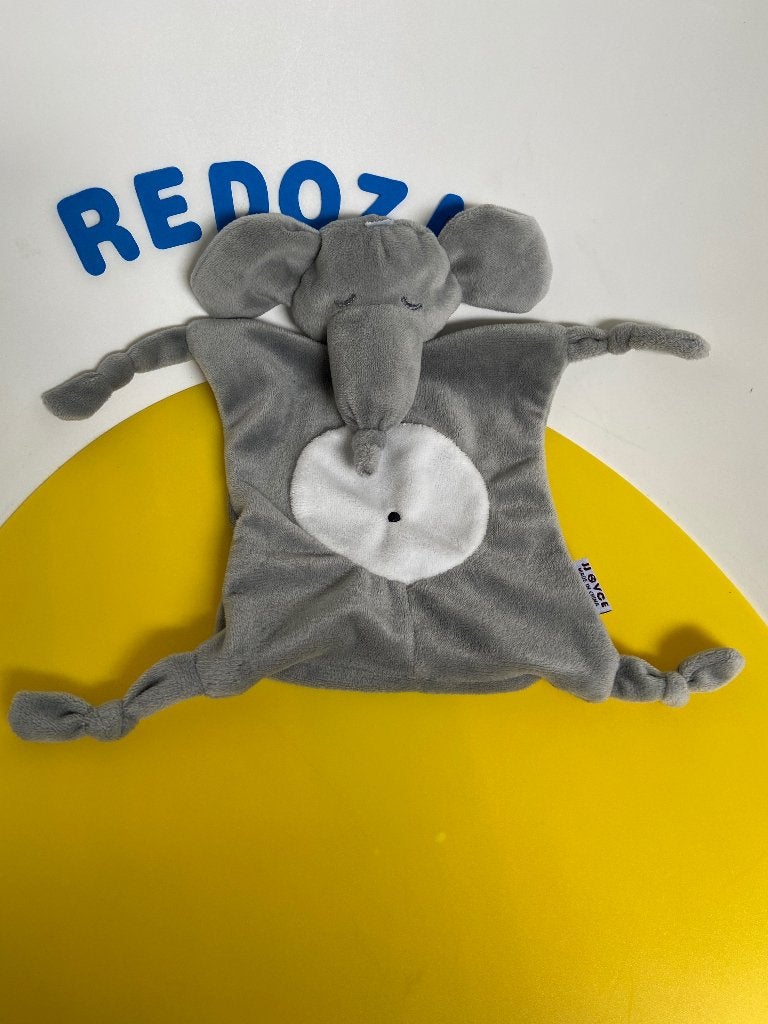 K3736 zeeman doekje bruin met olifant 2x, Ophalen of Verzenden, Zo goed als nieuw, Olifant