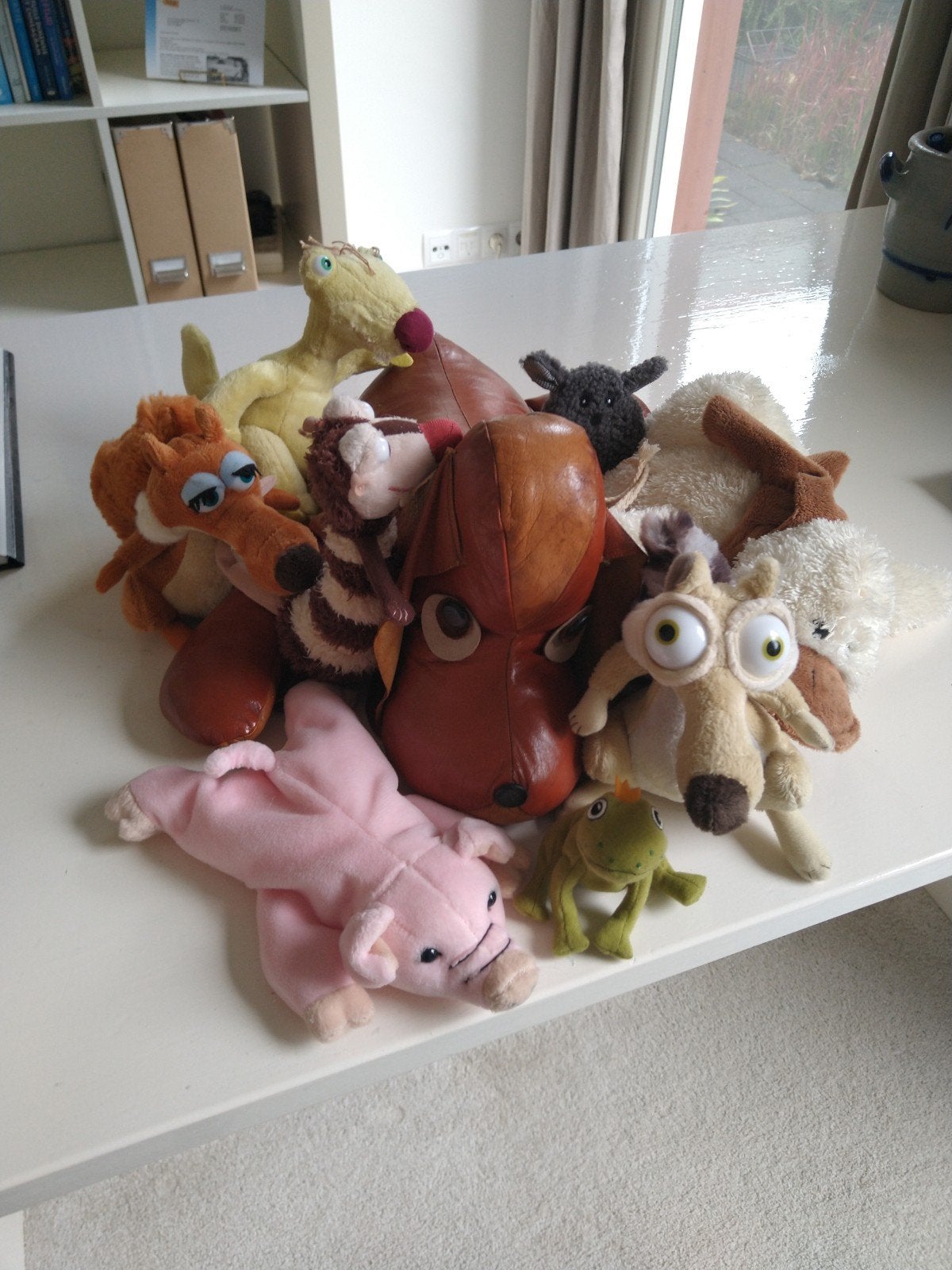 Diverse knuffels en knuffelbeestjes, Gebruikt, Overige merken, Overige karakters, Middelgroot (20 tot 80 cm)