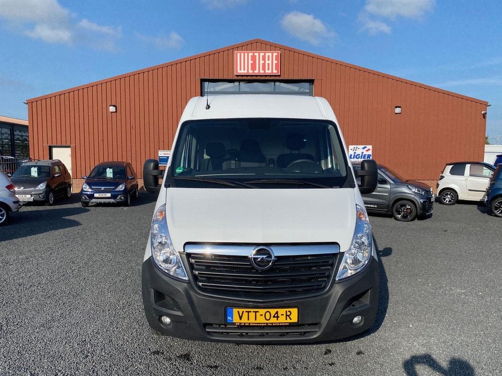 Opel Movano 2.3 CDTI 130PK L2H2 EDITION AIRCO NAVI CAMERA, Auto's, Keurmerk '100% Onderhouden', Stof, Gebruikt, 4 cilinders