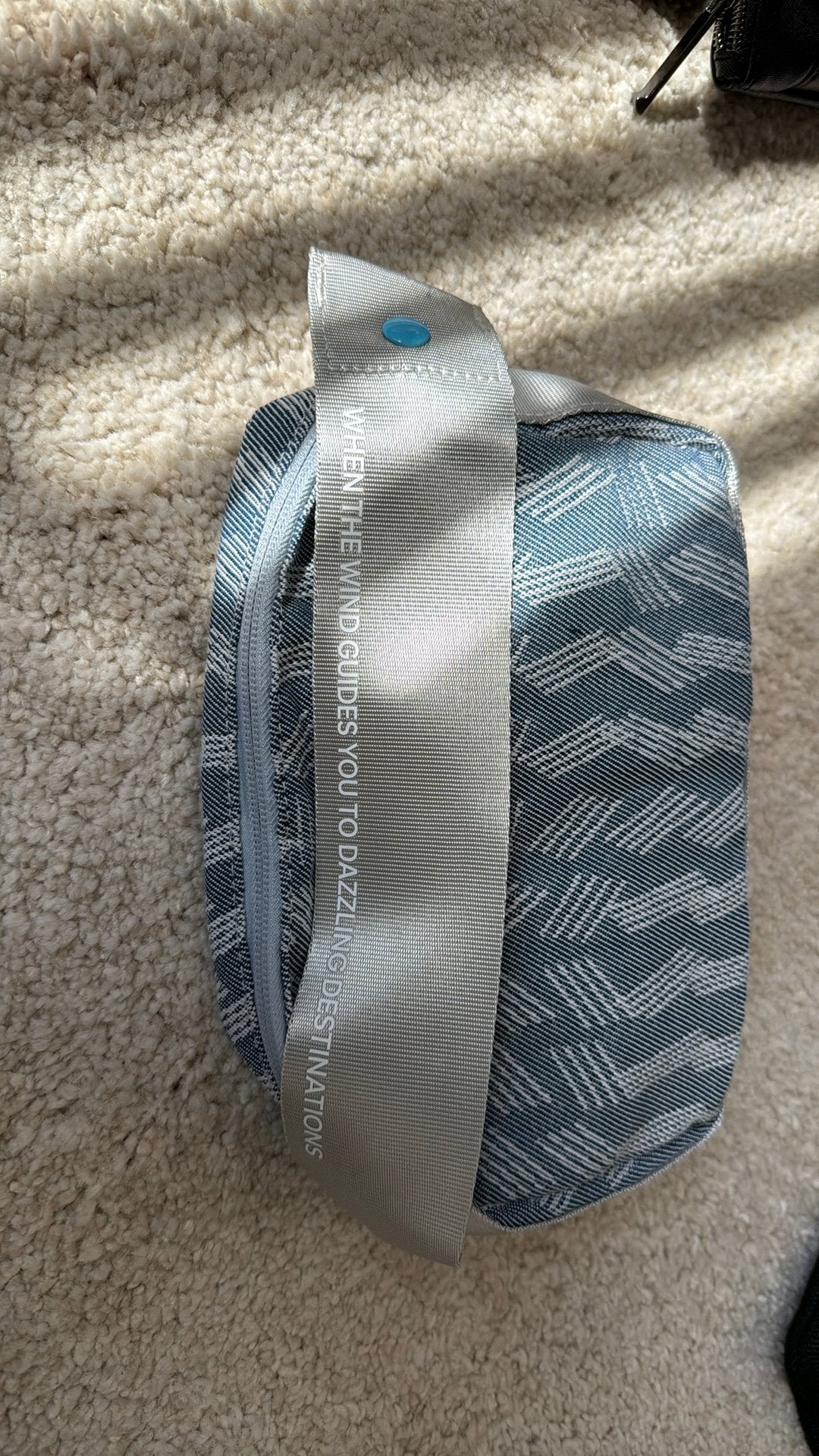 KLM toilet tas, Ophalen of Verzenden, Zo goed als nieuw, Blauw, Heer of Dame