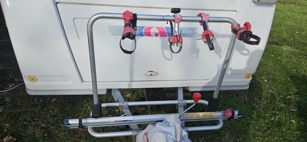 Fiamma fietsenrek, Caravans en Kamperen, Caravan accessoires, Ophalen, Gebruikt