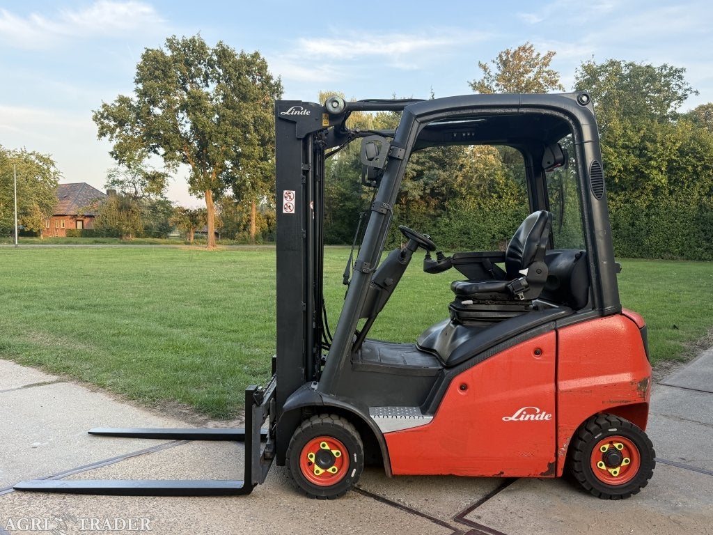 Linde 1600KG diesel heftruck triplo freelift sideshift 8000u, Info@vanbeurdenheftrucks.nl, Linde, Diesel, Heftruck