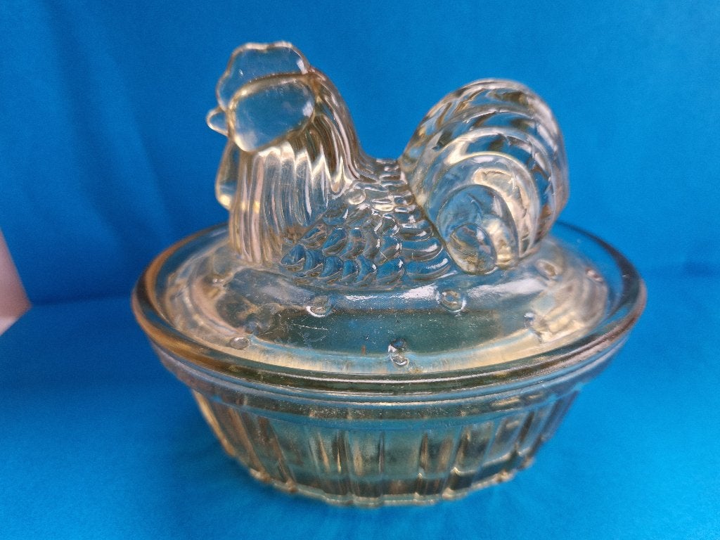 Glazen Paté kip., Glas of Glazen, Ophalen of Verzenden, Overige stijlen, Glas