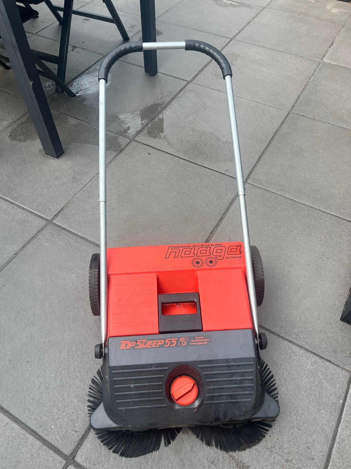 Haga TopSweep 55 Veegmachine, Ophalen, Zo goed als nieuw