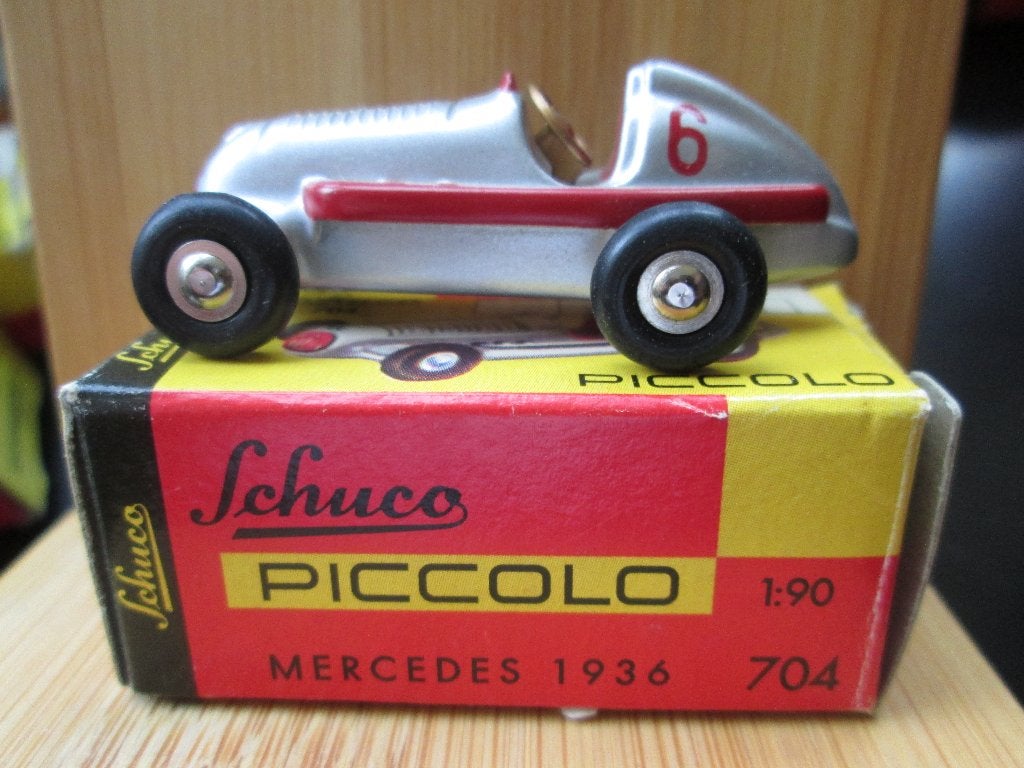 Mercedes 1936 #6 Schuco Piccolo 1:90, Ophalen of Verzenden, Nieuw, Auto