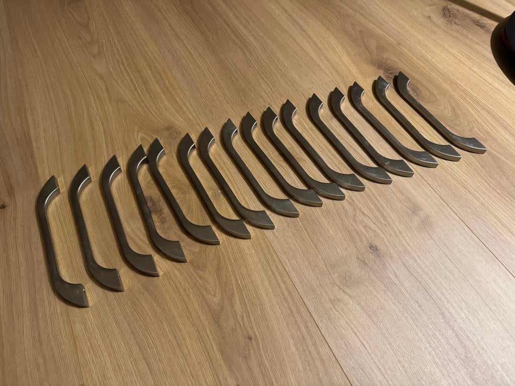 16x handgrepen RVS 160mm, Minder dan 50 cm, Gebruikt, Verzenden, Minder dan 25 cm