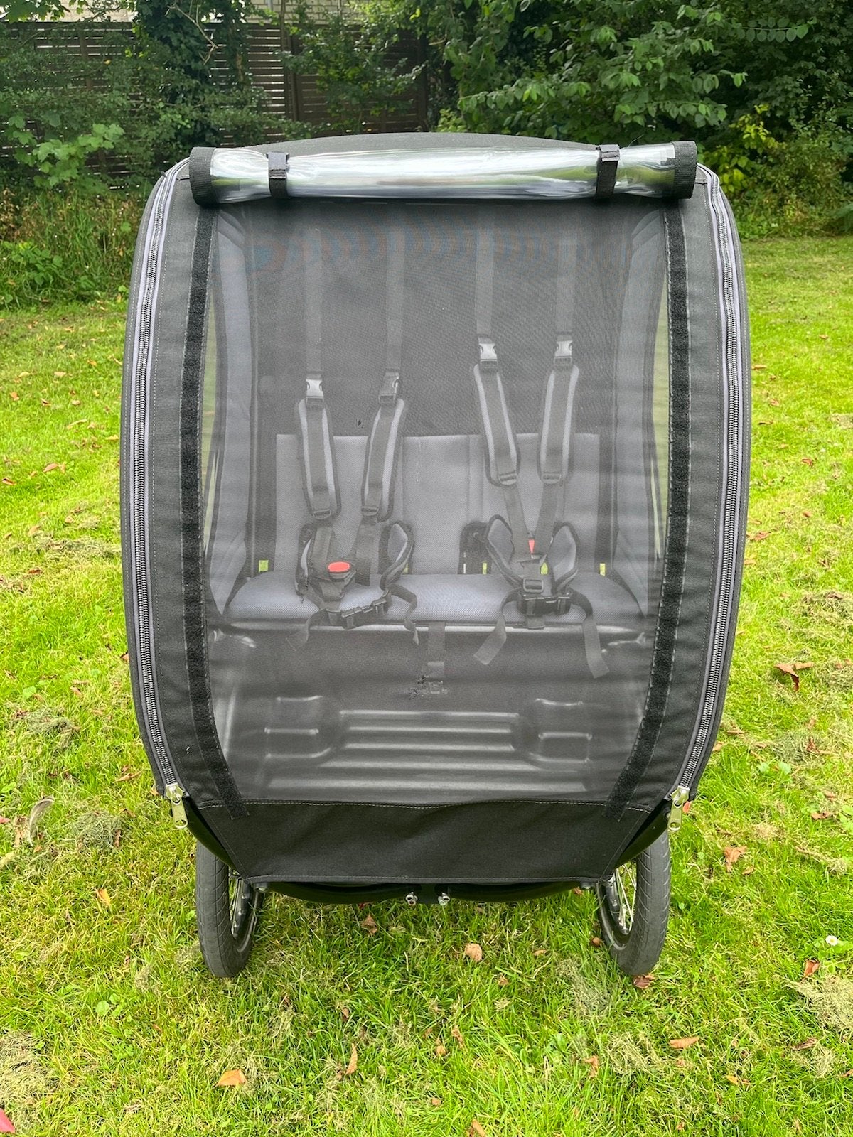 Chike e-kids bakfiets, Gebruikt, Elektrisch, 2 kinderen, Schijfrem