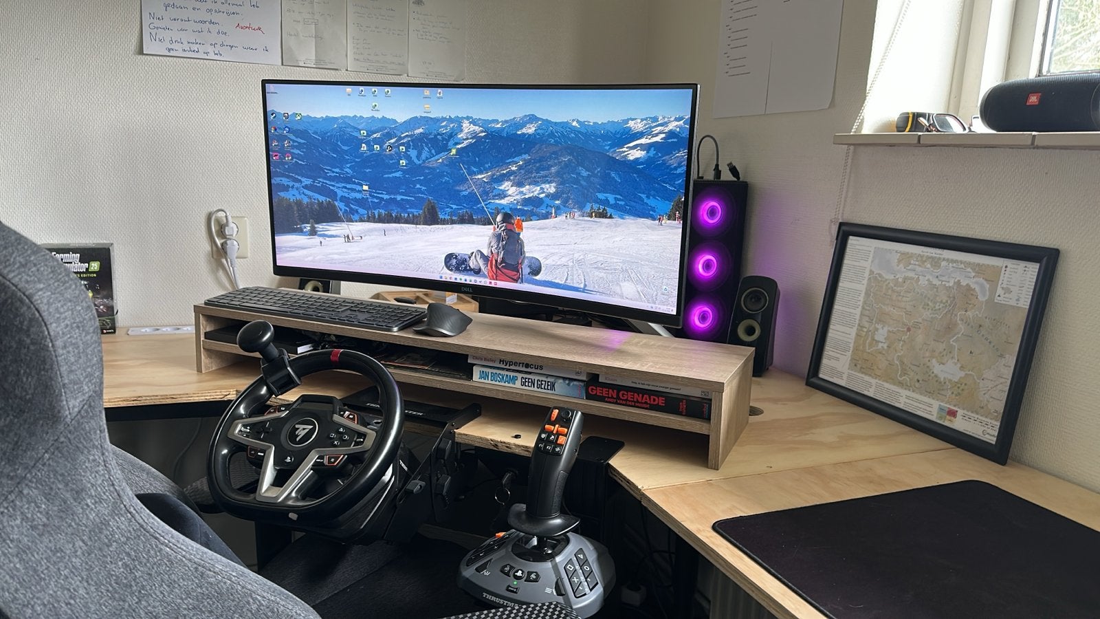 Dell S3422DWG 34 inch 144hz Ultrawide Gaming Monitor, Gebruikt, 101 t/m 150 Hz, Curved, VA