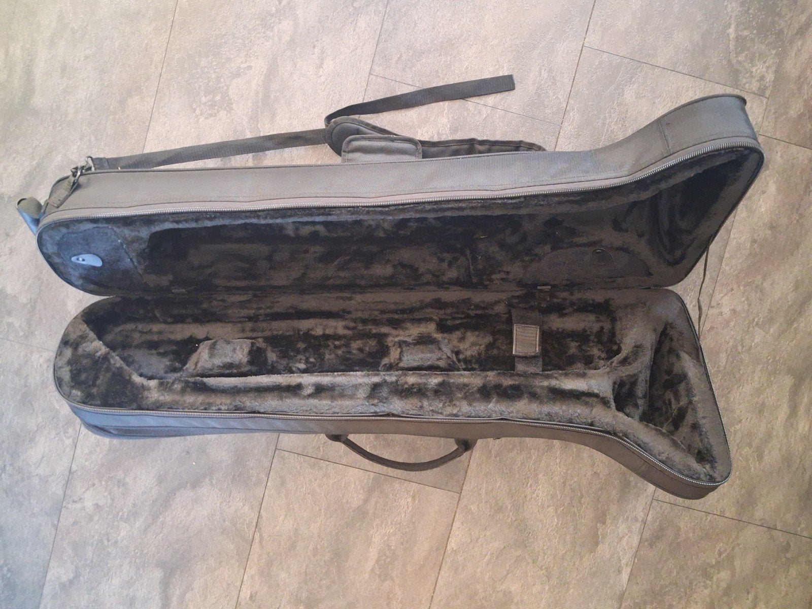 Gigbag trombone, Ophalen of Verzenden, Gebruikt, Trombone