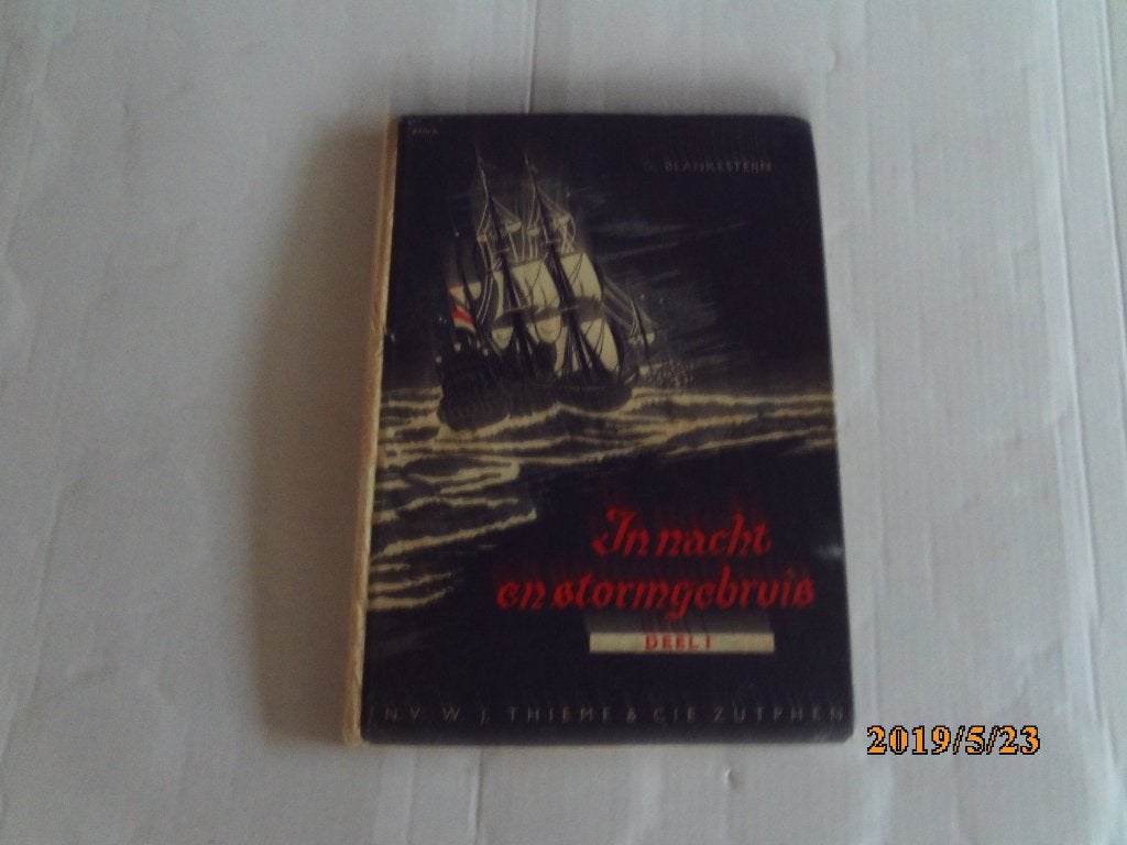 in nacht en stormgebruis - g. blankensteijn, Boeken, Ophalen of Verzenden, Gelezen
