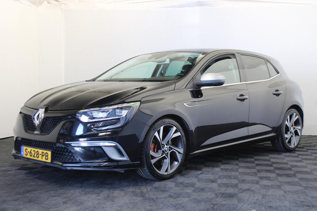 Renault Mégane 1.6 TCe GT |Stoelverw.|Navi| (bj 2016), Gebruikt, 4 cilinders, 1650 kg, Zwart