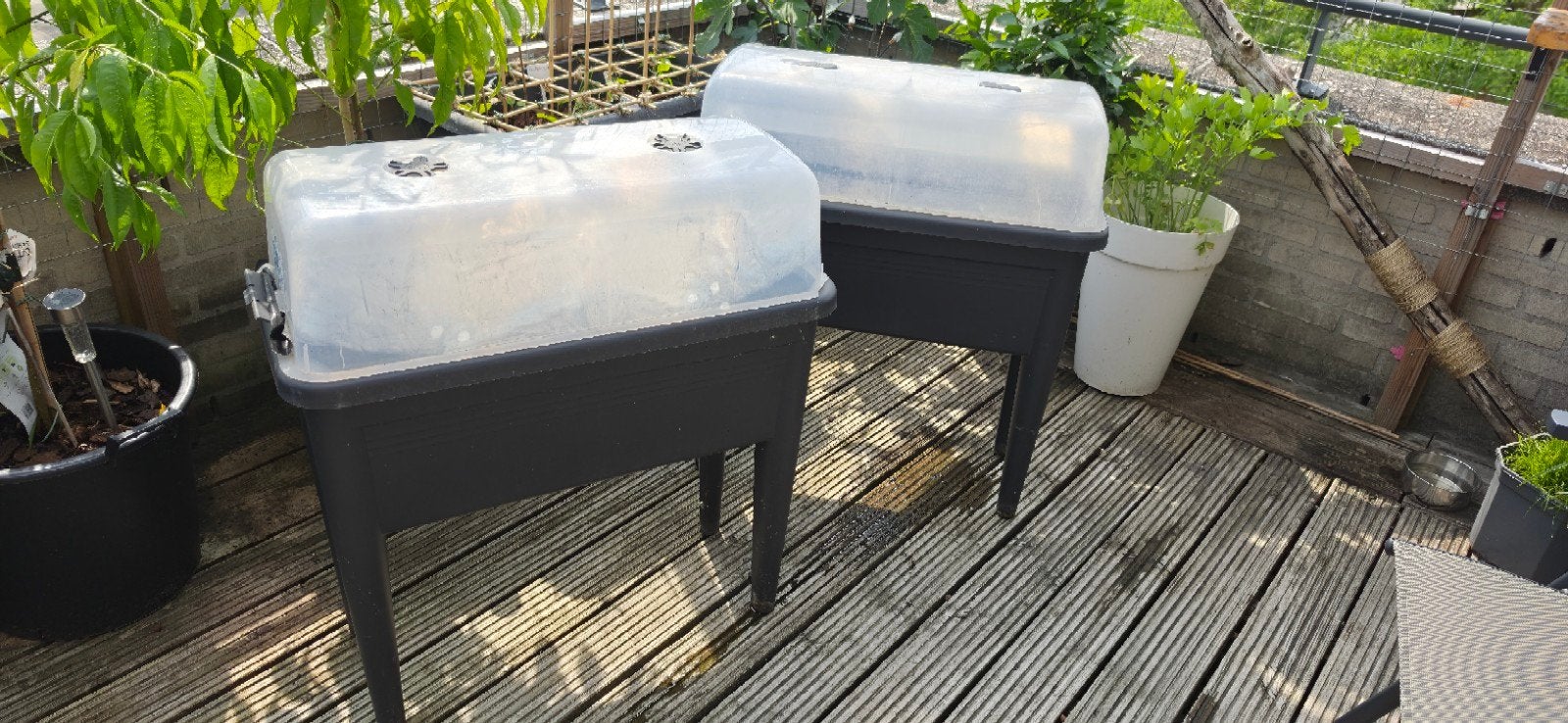Elho kweektafel kweekbak 2 stuks, Tuin en Terras, Kweekspullen, Ophalen, Gebruikt, Kweekbak