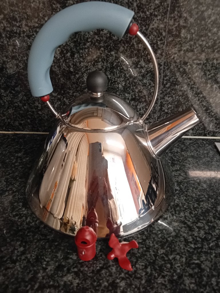 Vintage fluitketel Alessi, Ophalen, Overige typen, Zo goed als nieuw, Alessi