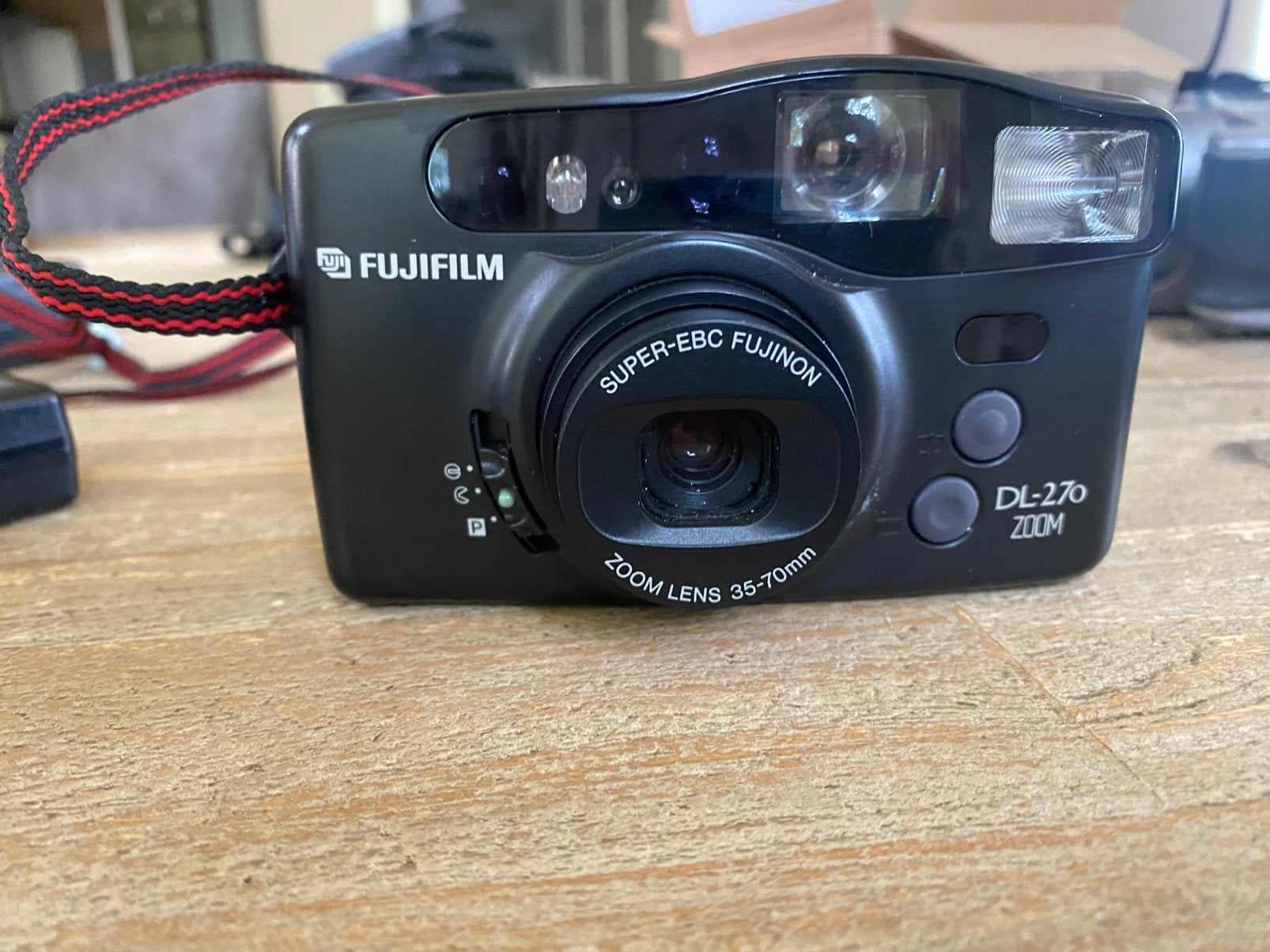Fujifilm DL270zoom  analoge top camera, Ophalen of Verzenden, Zo goed als nieuw, Compact, Fuji