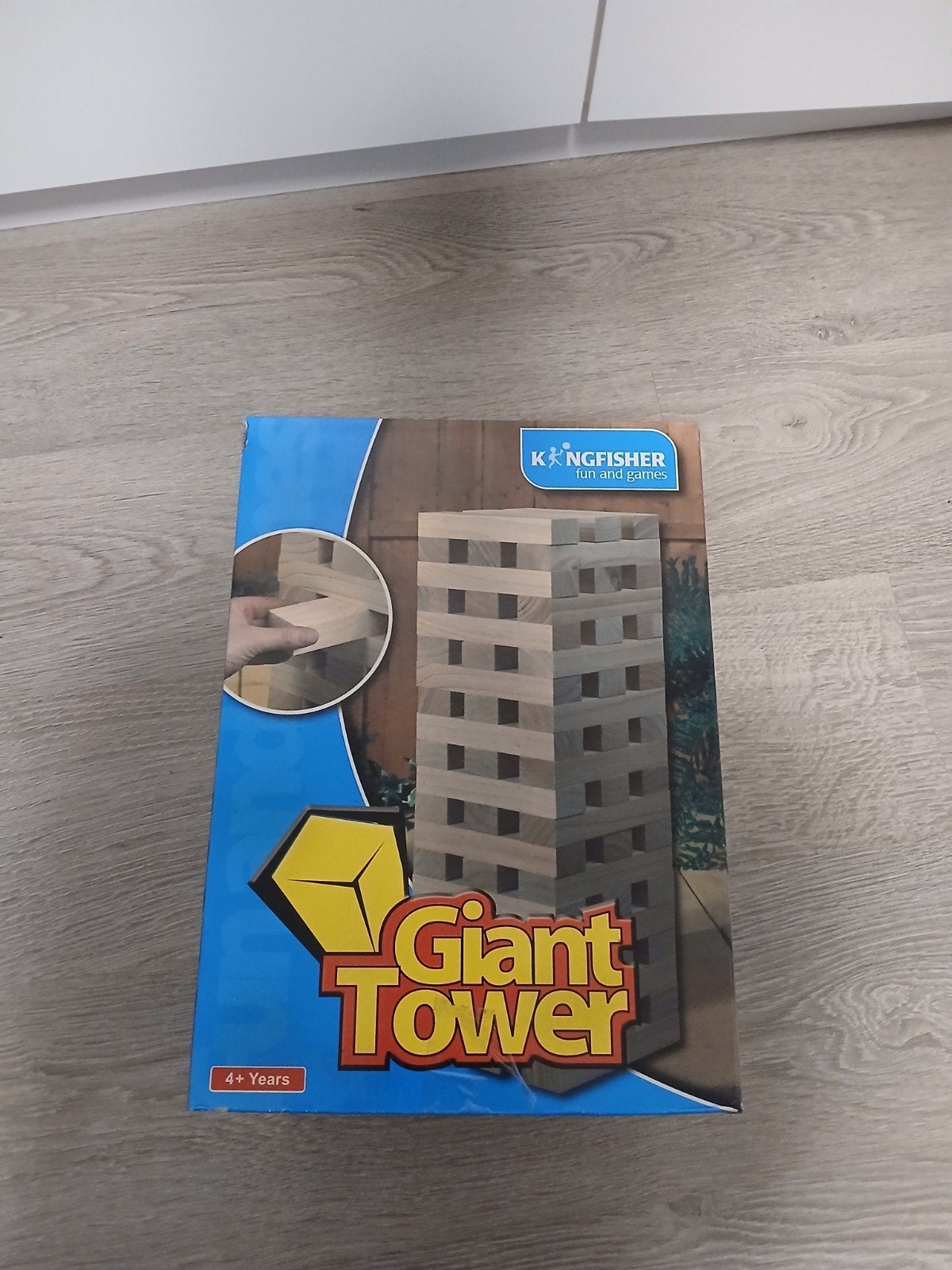Houten Jenga xxl spel, Ophalen, Gebruikt, Jongen of Meisje