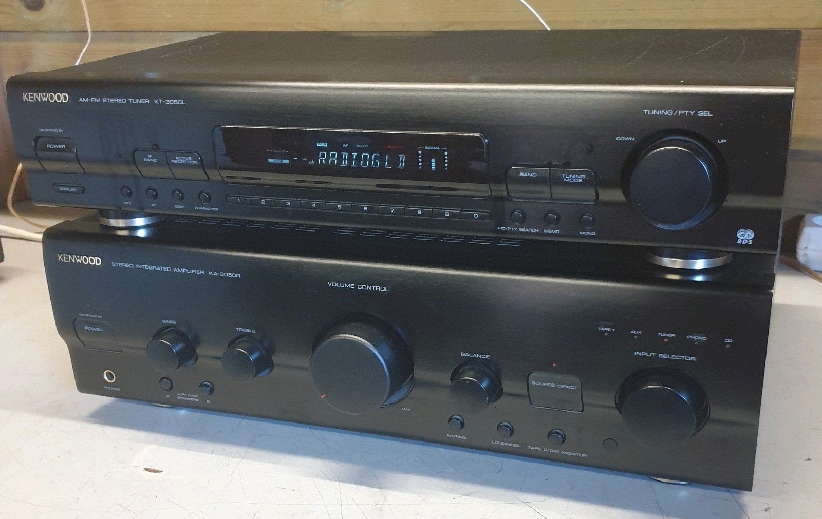 Kenwood set versterker ka-3050r + tuner kt-3050l, Ophalen of Verzenden