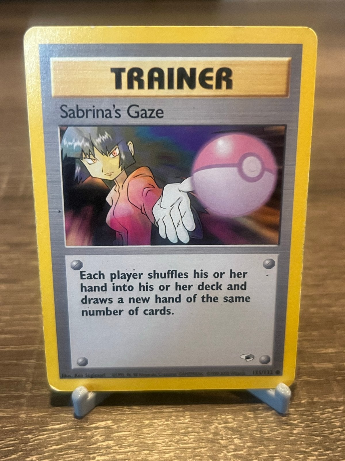 Sabrina’s Gaze (125/132) - Gym Heroes -E,, Ophalen of Verzenden, Zo goed als nieuw, Losse kaart
