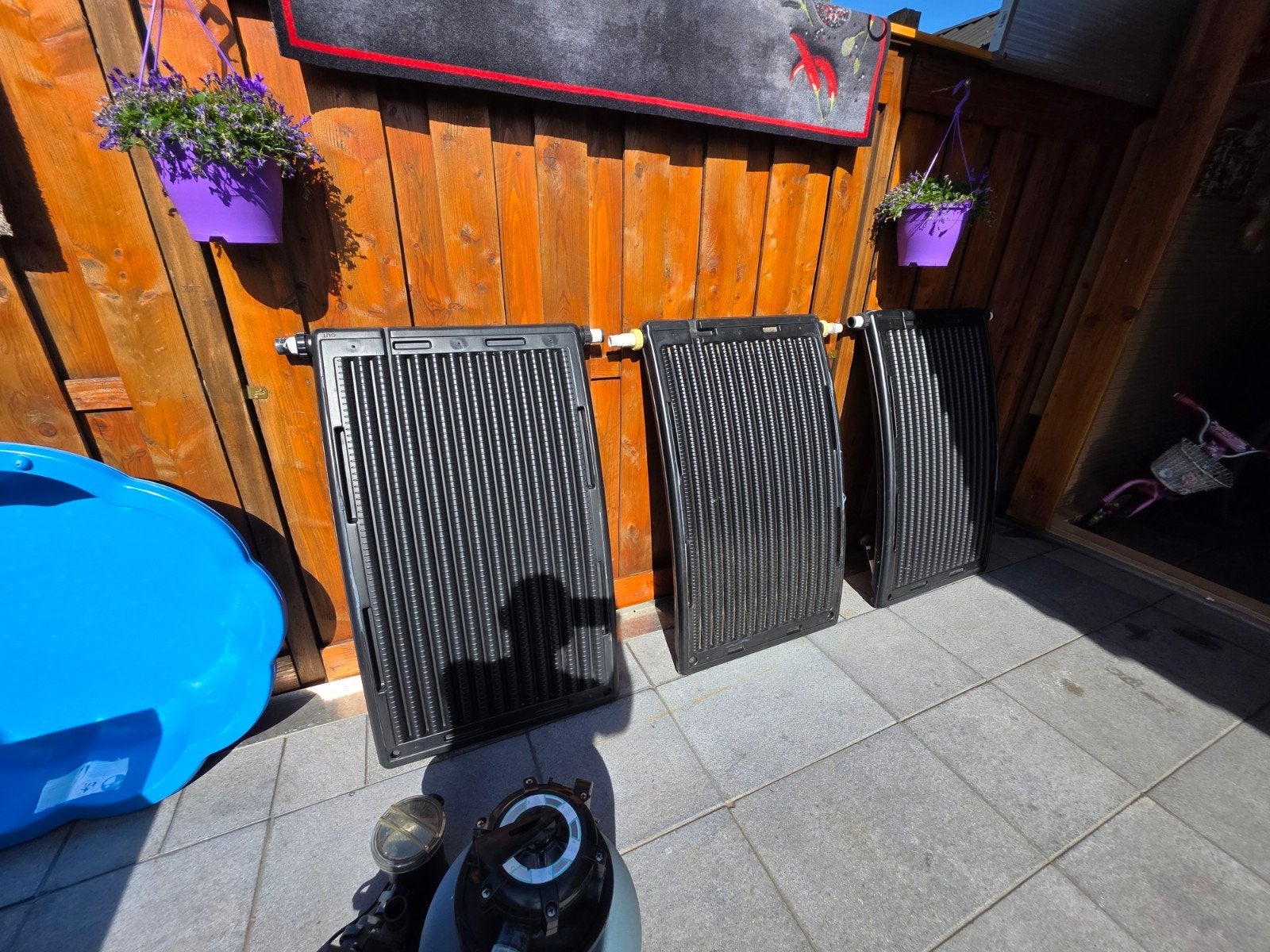 Zwembadverwarming Zonnepanelen, Ophalen, Gebruikt, Verwarming