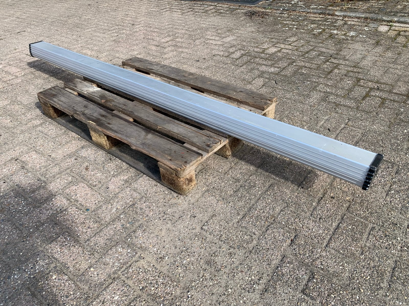 Aluminium Stootbalk 250 cm met Eindkappen - Tot 12.000 kg, Auto-onderdelen, Ophalen, Nieuw, Achter, Bumper