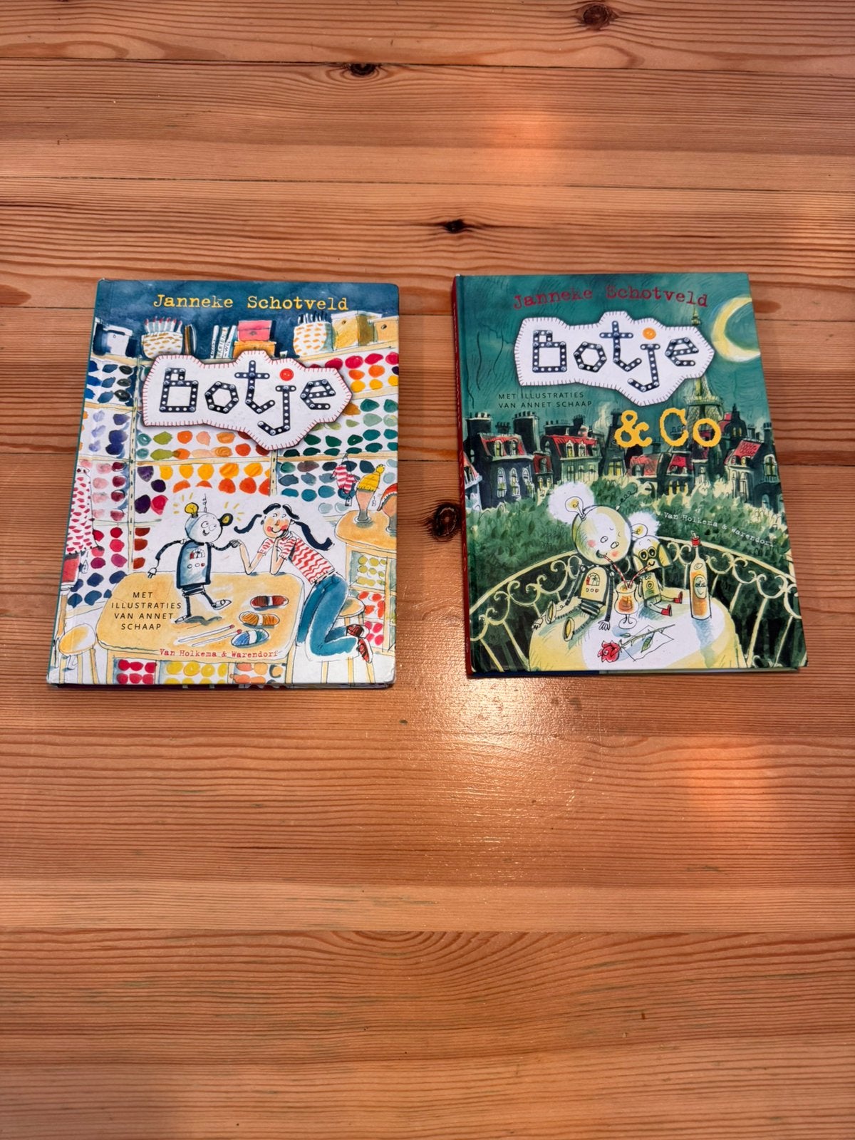 Botje & Botje & Co – Janneke Schotveld – 2 boeken, Ophalen of Verzenden, Zo goed als nieuw