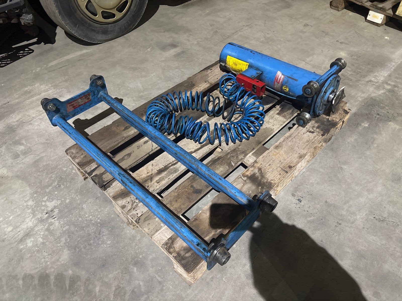 Slift Putkrik 2 ton met loopbreedte 100cm, Ophalen, Gebruikt, Hydraulisch, Potkrik