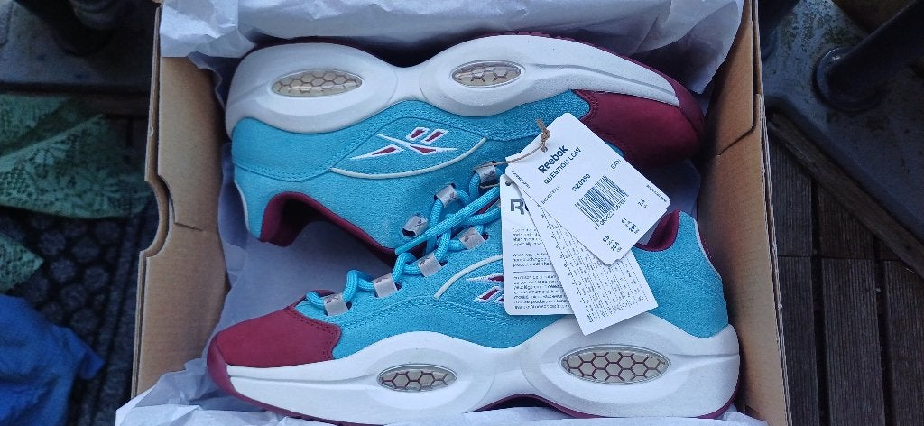 REEBOK IVERSON, Kleding | Heren, Schoenen, Ophalen, Blauw, Nieuw, Sneakers of Gympen