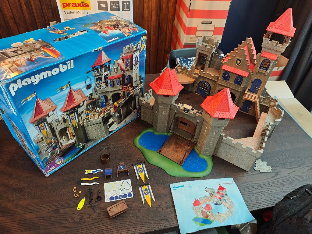 Playmobil Kasteel - 3268 Niet helemaal compleet, Ophalen of Verzenden, Gebruikt, Kasteel/Fort