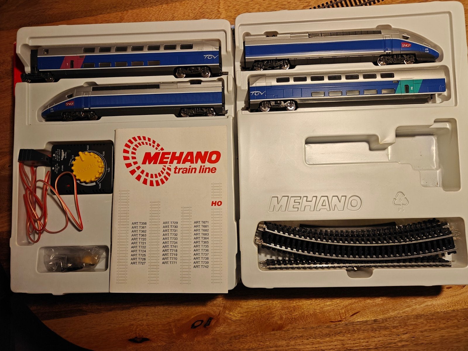 Mehano T681 TGV Duplex, Overige merken, Gelijkstroom, Ophalen of Verzenden, Gebruikt