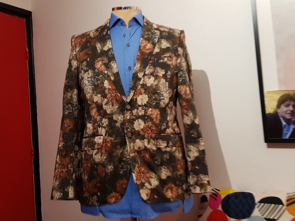 Circle Of Gentlemen Colbert super pasvorm met bruine kleur48, Circle of Gentlemen, Bruin, Maat 48/50 (M), Nieuw