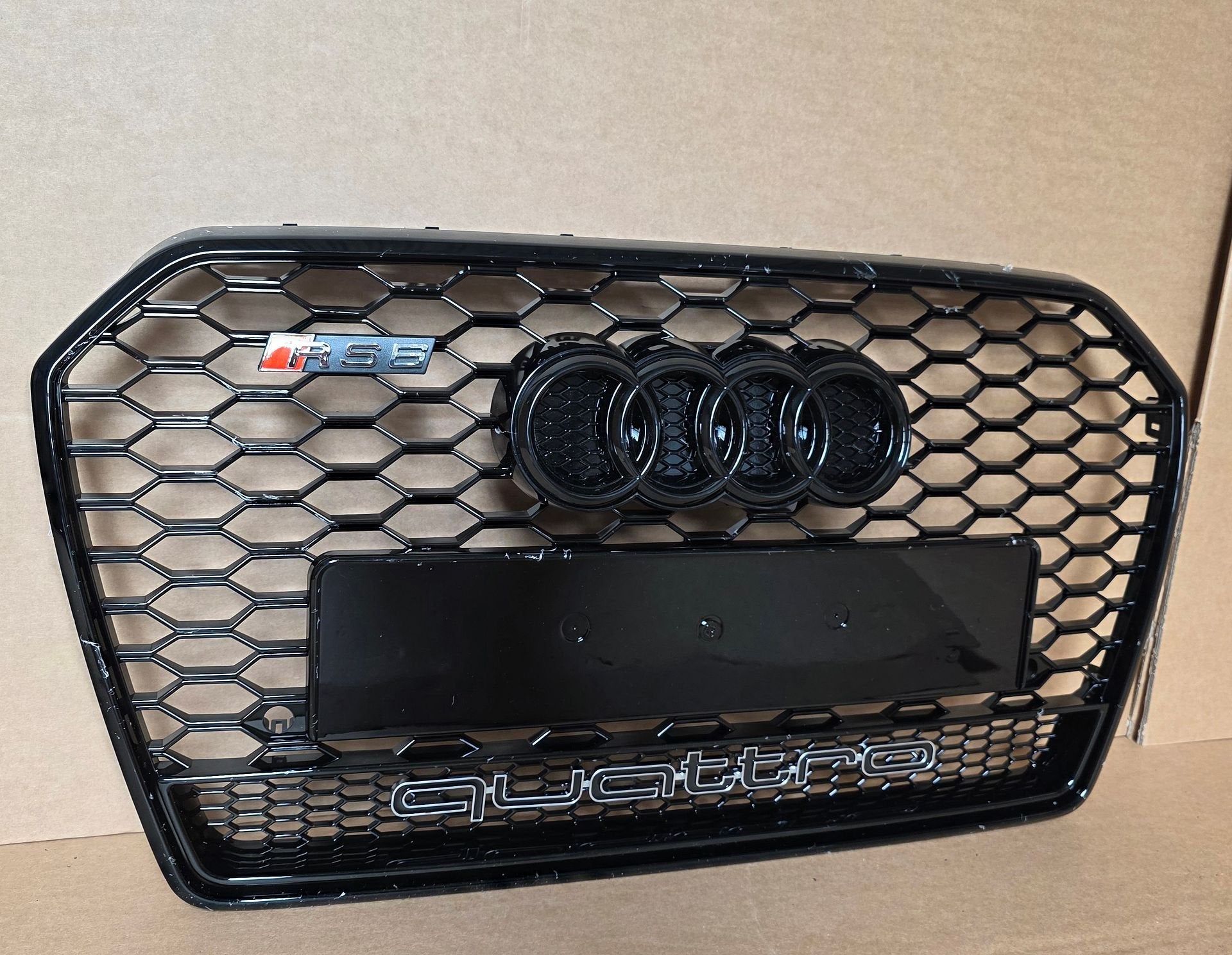 Grill AUDI A6 C7 FACELIFT 4G RS LOOK GRILLE RS6 bj.2014-2018, Auto-onderdelen, Carrosserie en Plaatwerk, -, Voor, Nieuw, Ophalen of Verzenden