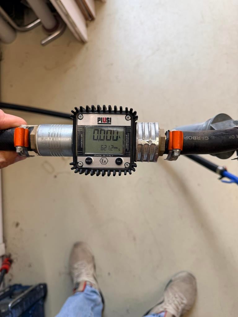 Brandstofpomp met meter, Ophalen of Verzenden, Gebruikt