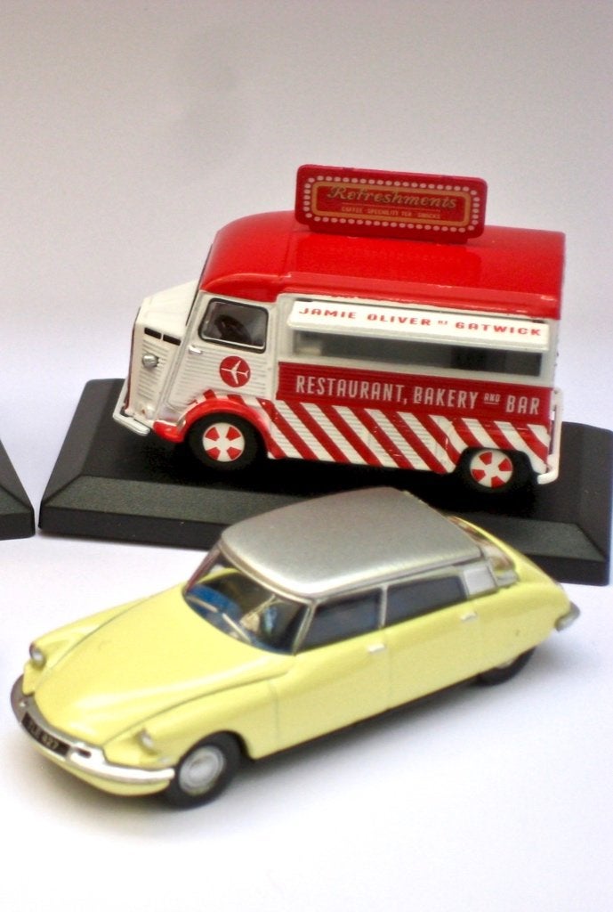 Citroen HY diverse Foodtrucks van Oxford in 1:76, Ophalen of Verzenden, Nieuw, Auto