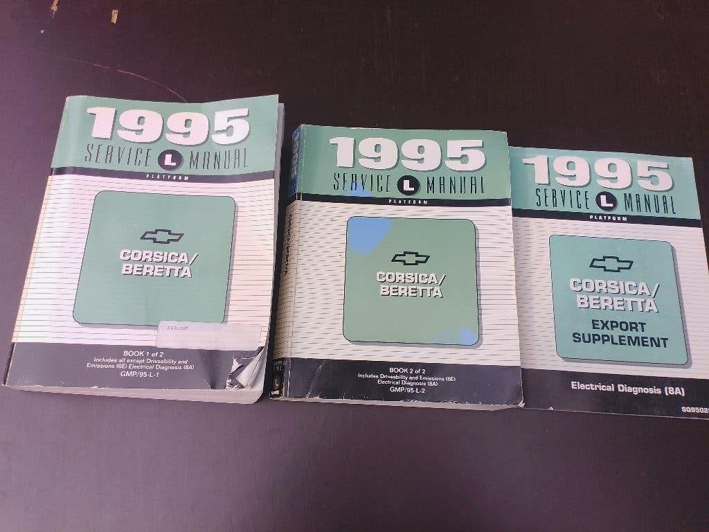 Dealer Werkplaats boeken Chevrolet Corsica / Beretta 1995, Ophalen of Verzenden, Gelezen, Chevrolet