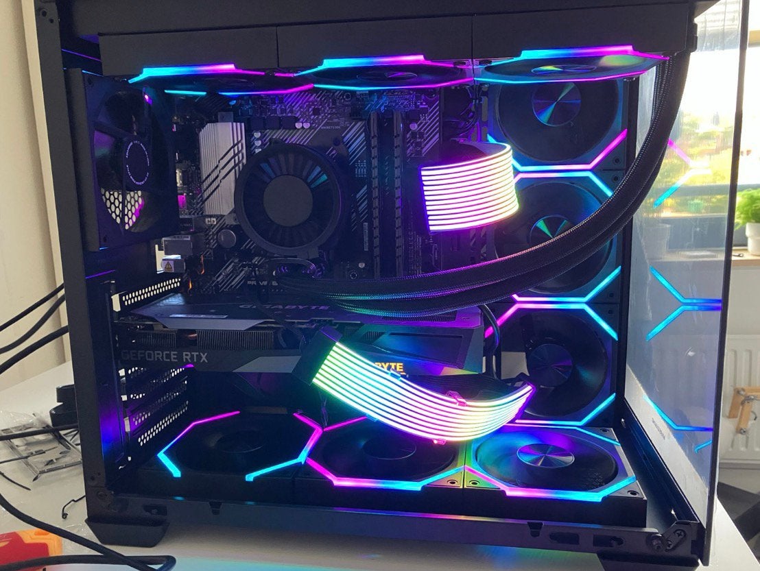 Game PC | RTX 3060 Ti | R7 5800X | 32GB | 1TB, Computers en Software, Desktop Pc's, Ophalen, Zo goed als nieuw, Gaming, SSD