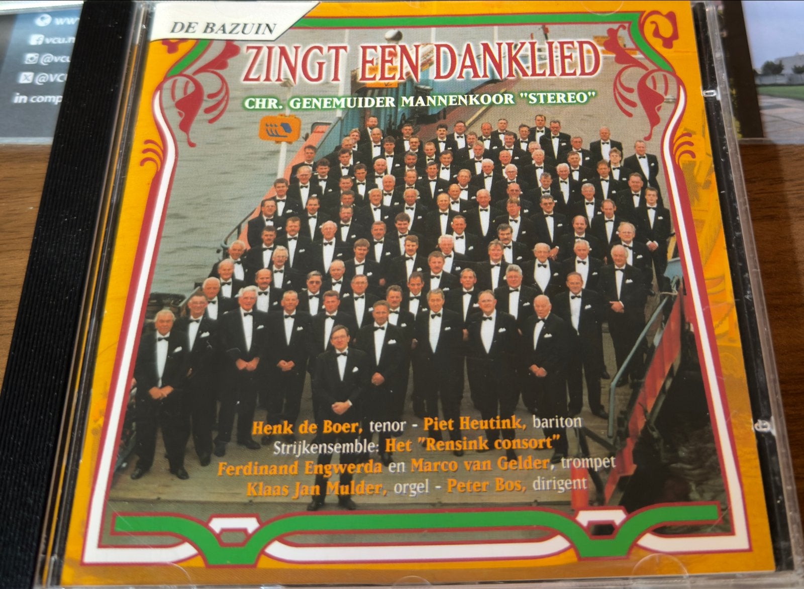 Chr. Genemuider Mannenkoor - Zingt Een Danklied CD, Cd's en Dvd's, Gebruikt, Inclusief doosje, Album, Schlager